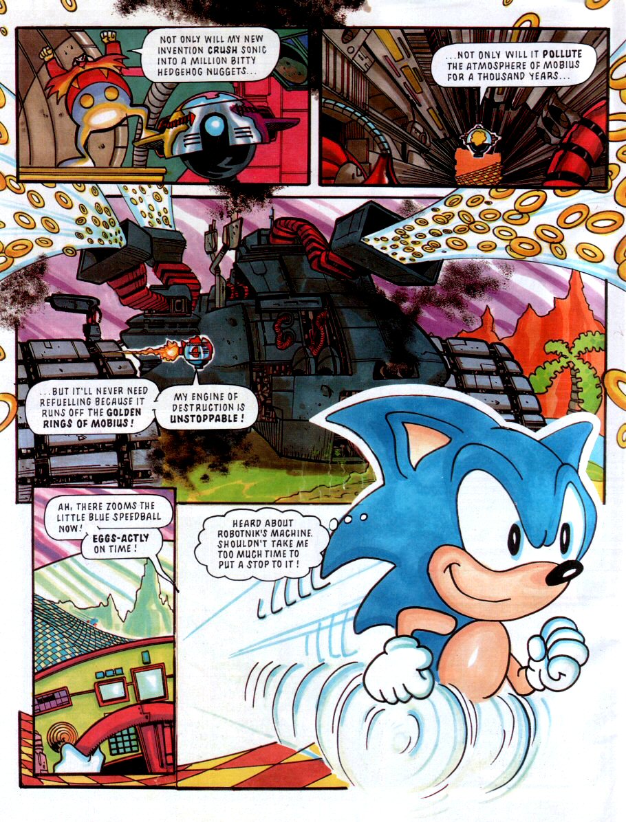 Sonic - The Comic Issue No. 001 Page 3